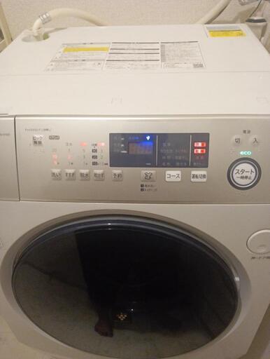 2020年シャープ ドラム式洗濯機 ES-H10D-WL(古河市引き取り可能) SHARP ES-H10D-WL 2020年製 ドラム式 洗濯乾燥機 2020年シャープ ドラム