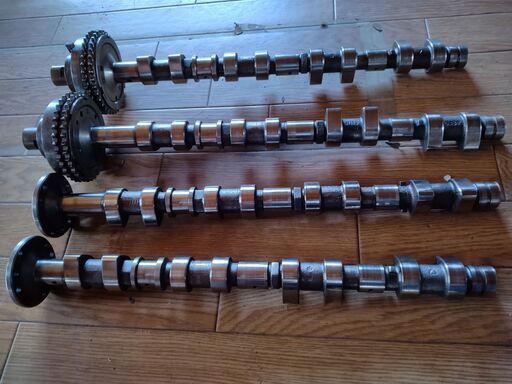 AMG-119エンジン用ハイカムシャフトセツト-AMGハンマエンジン仕様