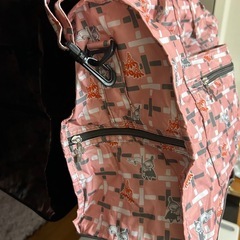 折りたたみトラベル・ボストンバッグ ムーミンキャラクター柄　43×33×マチ16の画像