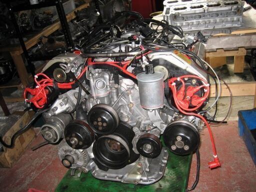 MB-124-500E-E500ポルシエーラインリペアー済みエンジン販売