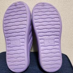 差し上げます　ボア付きサンダルの画像