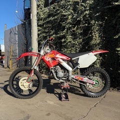 Honda CR125R cr125モトクロスレーサー オフロードの画像