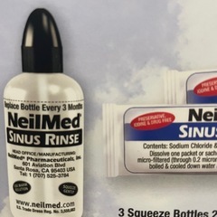 鼻うがい 鼻うがい50包とボトル1本 neilmed コストコの画像