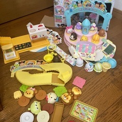 ディズニーツムツム　アイスクリーム、ハンバーガーショップ　セット