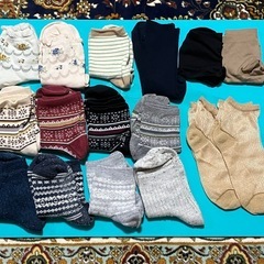 靴下 23足セット【未使用・使用済み混在】
