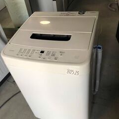 NO 805★福岡市内配送設置無料★2023年 洗濯機 5kg コンパクト 部屋干し時間短縮モード 一人暮らし IAW-T504-W ホワイト