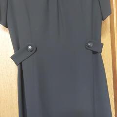 THEORIA 黒 ワンピースM・目立った傷や汚れなしの画像
