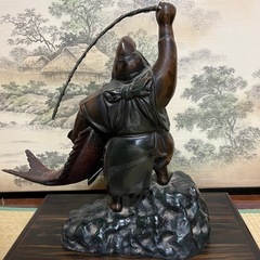 大変高価な恵比寿天の置き物　商売繁盛の画像