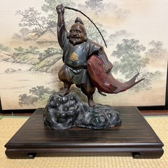 大変高価な恵比寿天の置き物　商売繁盛の画像