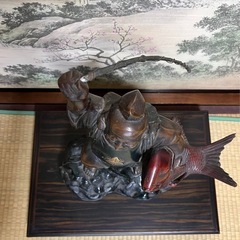 大変高価な恵比寿天の置き物　商売繁盛の画像