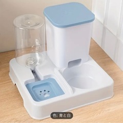 猫の餌と水の入れ物　新品
