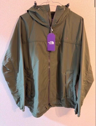 (新品)ノースフェイスパープルレーベルナイロンジャケット