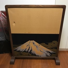 昭和レトロ富士山ついたて