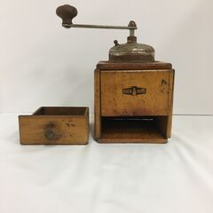 JME011K) ヨーロッパ輸入雑貨 観賞用コーヒーミル オシャレなインテリア小物 中古品【取りに来られる方限定】の画像