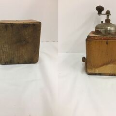 JME011K) ヨーロッパ輸入雑貨 観賞用コーヒーミル オシャレなインテリア小物 中古品【取りに来られる方限定】の画像