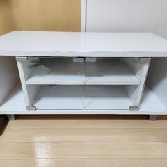 テレビ台 白の画像