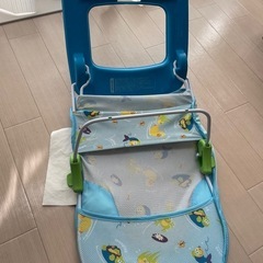 【美品】ベビー用ソフトバスチェア　新生児〜約11kgの画像