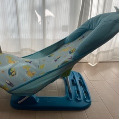 【美品】ベビー用ソフトバスチェア　新生児〜約11kgの画像