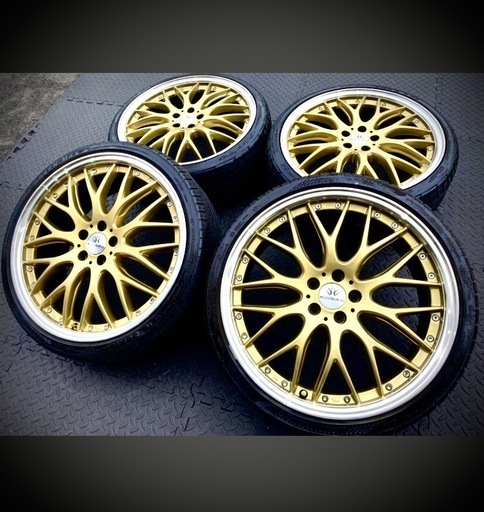 ロクサーニ マルチフォルケッタ 　ゴールドカスタム19インチ　pcd100