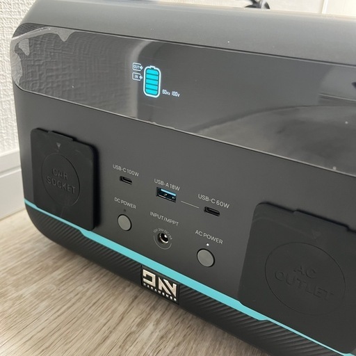 決まりました！新品未使用！ポータブル電源　299Wh/600W アウトドア　防災キャンプ　停電対策