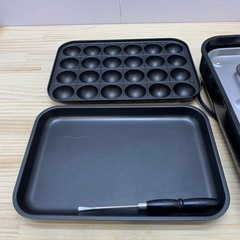 ✨引き取り限定✨Francfranc たこ焼き機　フラットプレート付きの画像