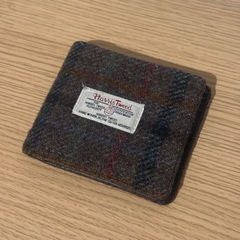 ハリスツイード 二つ折り財布
