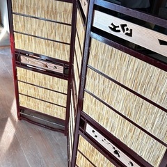 ⭐︎決まりました⭐︎衝立　仕切り　アジアン　和風　の画像