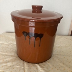 蓋付半胴かめ(中古)