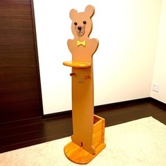 森のサーカス　クマさんの子供用ラック　
小物入れ