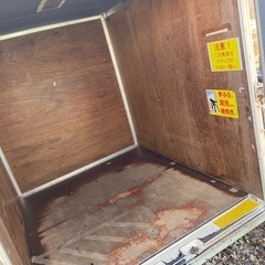 早い者勝ち!! トラック コンテナ 保冷 (物置 バイク ガレージ 作業小屋 DIY)の画像