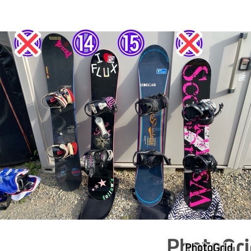 スノーボードセット