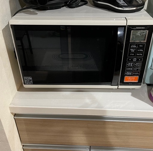 【決まりました】TOSHIBA　石窯オーブン電子レンジER-K3