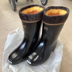 美原店　新品　スパイクピン付き　ミツウマ　防寒長靴　25cm
