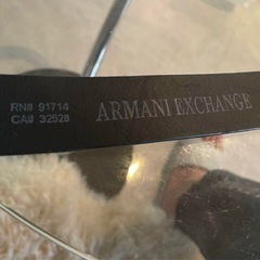 アルマーニ　ベルト　ARMANIの画像