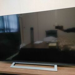【液晶割れ】東芝大型液晶テレビ　TOSHIBA REGZA 50インチテレビ 型名50M540Xの画像