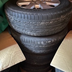 トヨタ アルファード　ヴェルファイア　ホイールセット215/65R16 夏タイの画像