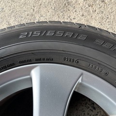 トヨタ アルファード　ヴェルファイア　ホイールセット215/65R16 夏タイの画像