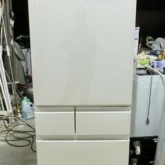 Panasonic 406L 冷蔵庫 NR-E417EX 2021年製 5ドア ノンフロン冷凍