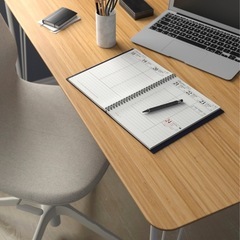 IKEA ANFALLARE/HILVER 竹 デスクトップ／テ...