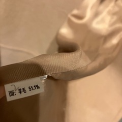 ロングコート　キャメル　の画像