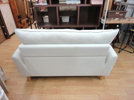 2人掛ソファ 幅132㎝ 布製 ベージュ ニトリ Nパック4 コンパクトソファ 西岡店