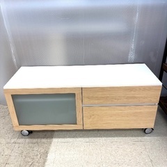 桐生店【現状品】j1-4 テレビ台 ホワイトの画像