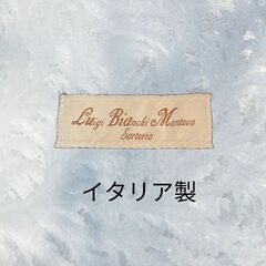黒　イタリア製 ジレ ベスト LuigiBianchiMantova D_019の画像