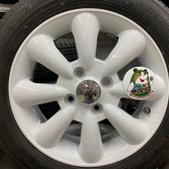 🚗【ホイール】軽用14インチタイヤ＆ホイール 【地域最大級カー用品･ホイール買取アールワン田川】の画像