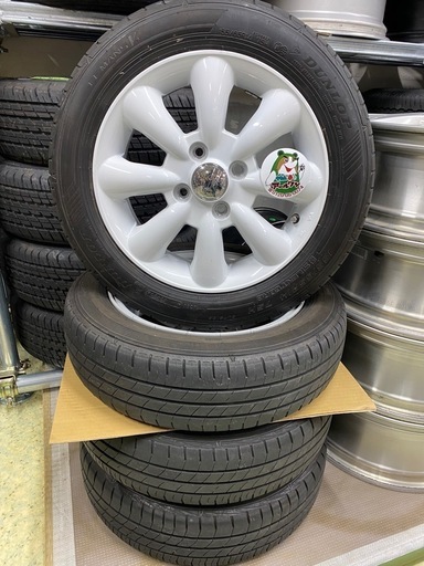 ?【ホイール】軽用14インチタイヤ＆ホイール 【地域最大級カー用品･ホイール買取アールワン田川】