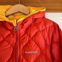  mont-bellキッズアウター リバーシブルの画像