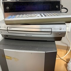Pioneer 5.1ch サラウンド スピーカー CDプレイヤー の画像