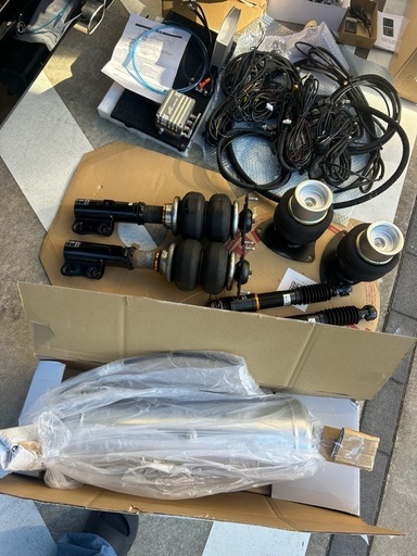 30アルヴェル　エアサス　エアフォース製ゴールドキット