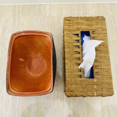 信楽焼　花器の画像