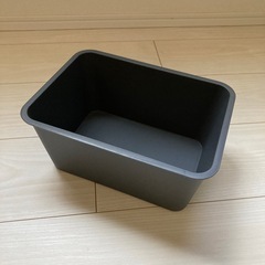 【交渉中】収納ケース　ブラック　グレーの画像